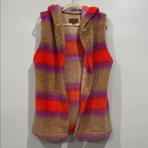 Koolaburra by UGG Cozy Sherpa Hooded Vest & Long Sleeve Tee